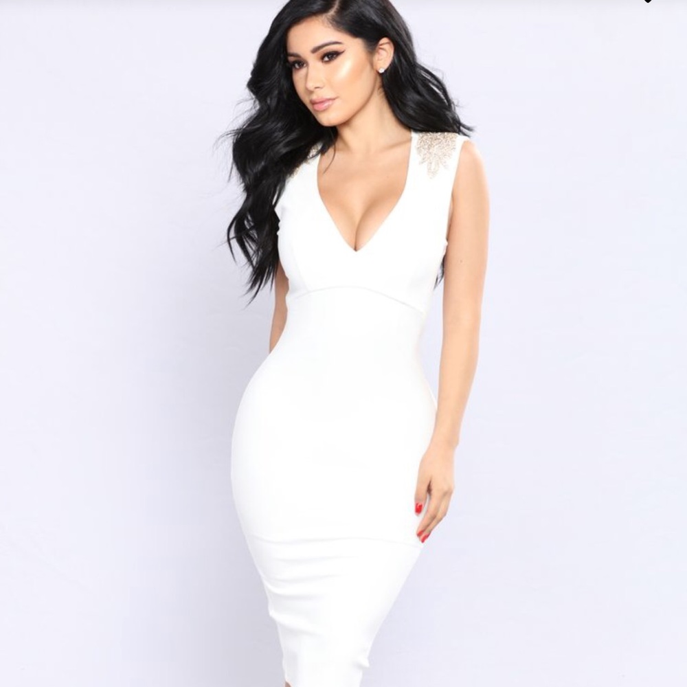 NWT White sexy dress! $35